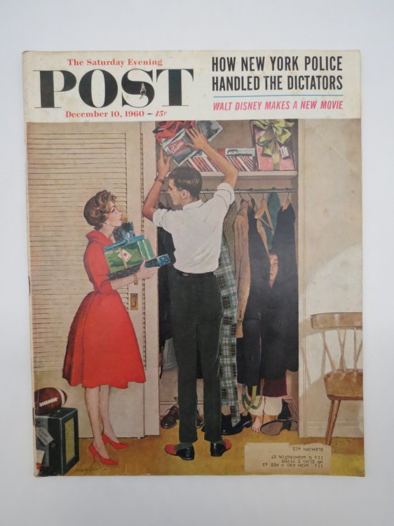 THE SATURDAY EVENING POST DECEMBER 10, 1960 (HOW NEW YORK POLICE HANDLED DICTATORS)