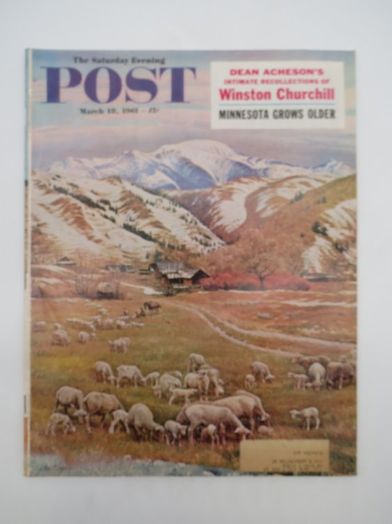 THE SATURDAY EVENING POST MARCH 18, 1961 (DEAN ACHESON'S INTIMATE RECOLLECTIONS OF WINSTON CHURCHILL)