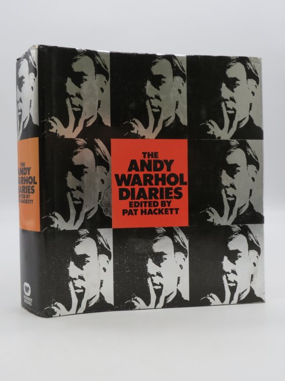 THE ANDY WARHOL DIARIES (DJ Protected by a Brand New, Clear, Acid-Free Mylar Cover)