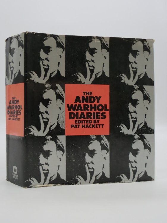 THE ANDY WARHOL DIARIES (DJ Protected by a Brand New, Clear, Acid-Free Mylar Cover)