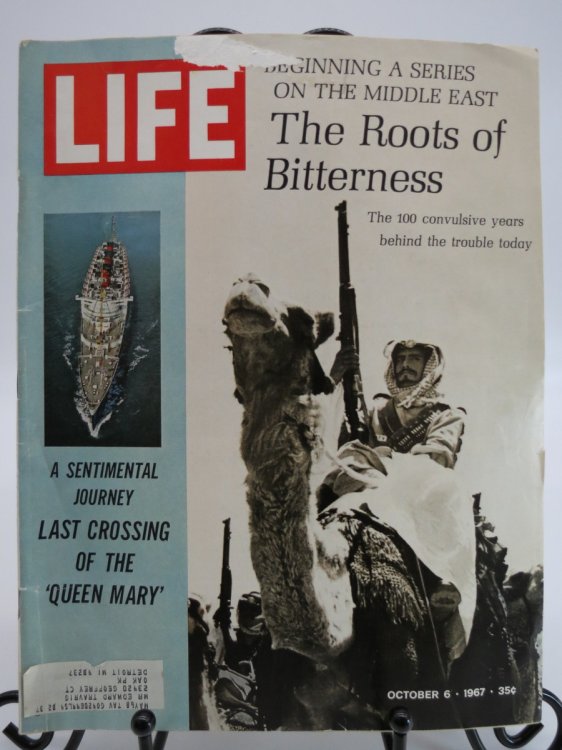 LIFE MAGAZINE, OCTOBER 6, 1967 (MIDDLE EAST: THE ROOTS OF BITTERNESS)