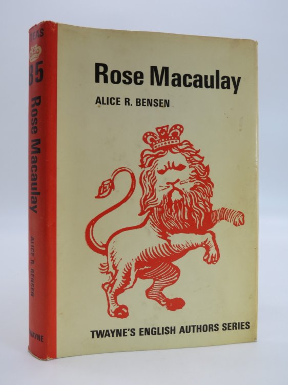 ROSE MACAULAY, (Signed by Author) (DJ Protected by a Brand New, Clear, Acid-Free Mylar Cover)