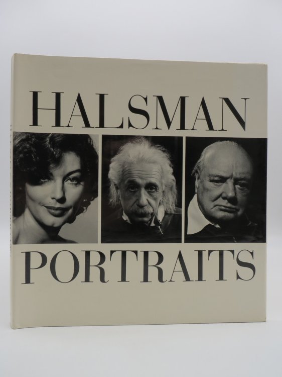 HALSMAN PORTRAITS (DJ Protected by a Brand New, Clear, Acid-Free Mylar Cover)