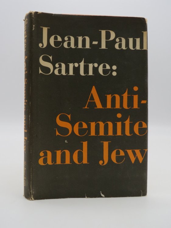 ANTI-SEMITE AND JEW (DJ Protected by a Brand New, Clear, Acid-Free Mylar Cover)