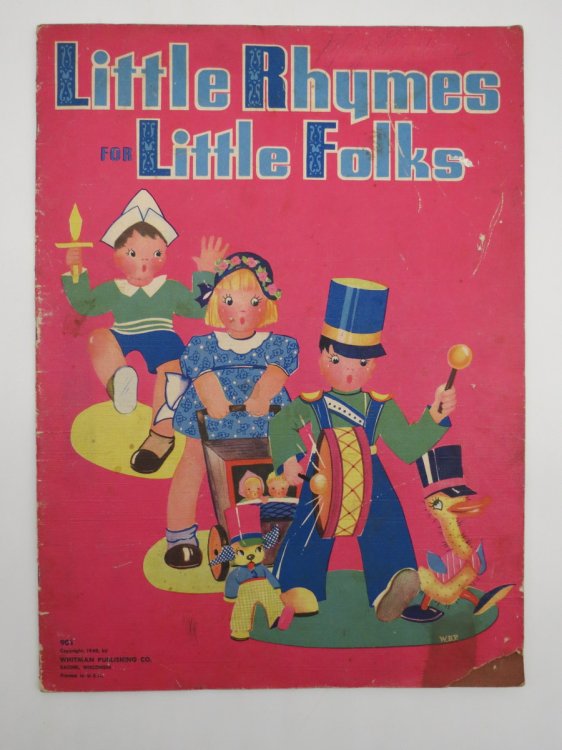 LITTLE RHYMES FOR LITTLE FOLKS