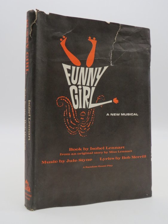 FUNNY GIRL, A NEW MUSICAL. (DJ Protected by a Brand New, Clear, Acid-Free Mylar Cover)