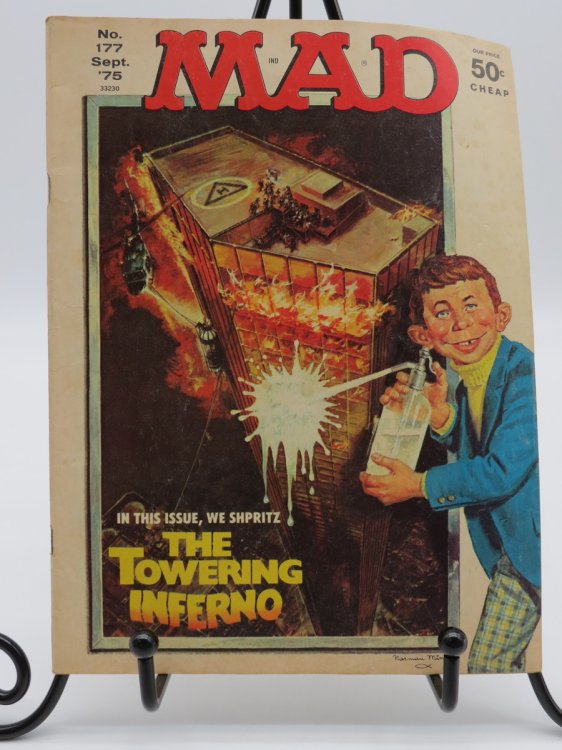 MAD MAGAZINE ISSUE # 177 SEPTEMBER 1975 (THE TOWERING INFERNO)