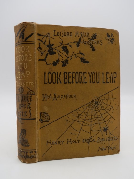 LOOK BEFORE YOU LEAP A Novel
