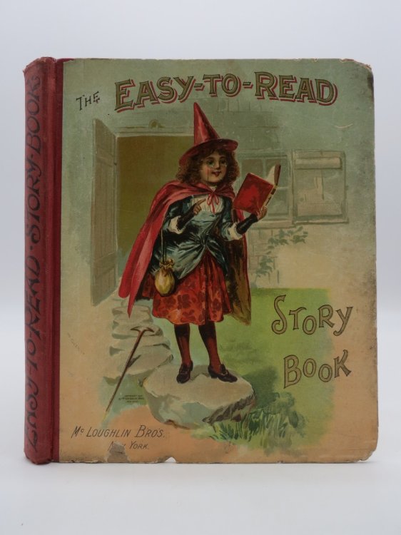 THE EASY-TO-READ STORY BOOK (ANTIQUE CHROMOLITHOGRAPHIC COVER)