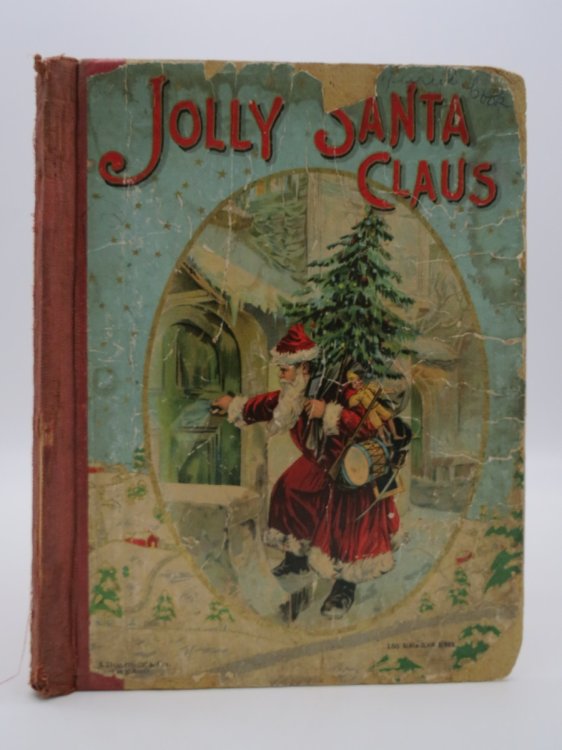 JOLLY SANTA CLAUS (ANTIQUE CHROMOLITHOGRAPHY COVER)