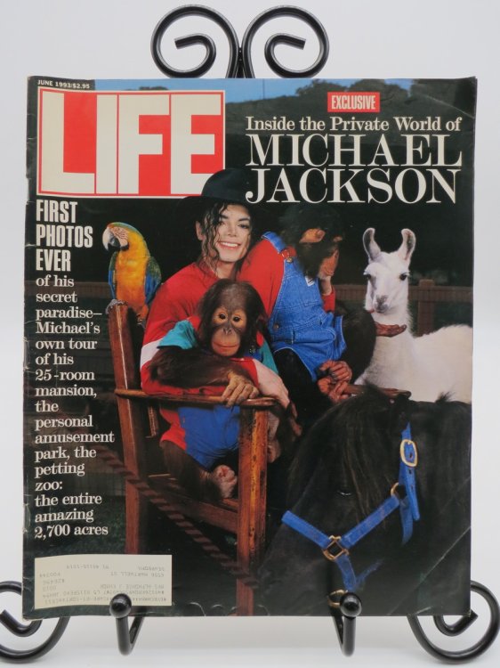 LIFE MAGAZINE - JUNE, 1993 - MICHAEL JACKSON ON COVER