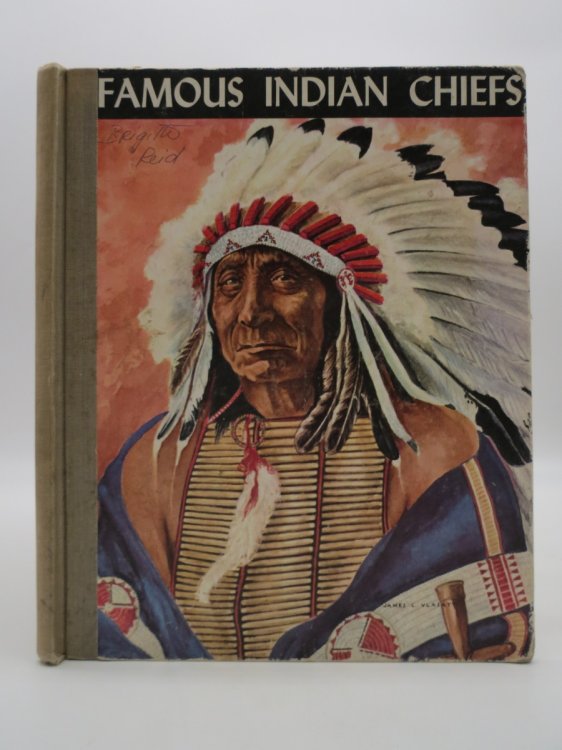 FAMOUS INDIAN CHIEFS (DJ Protected by a Brand New, Clear, Acid-Free Mylar Cover)