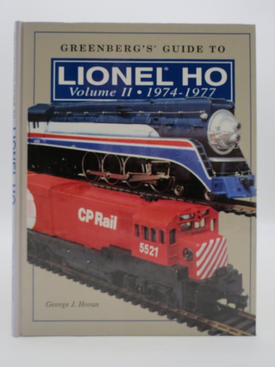 GREENBERG'S GUIDE TO LIONEL HO TRAINS, VOL. 2 1974-1977