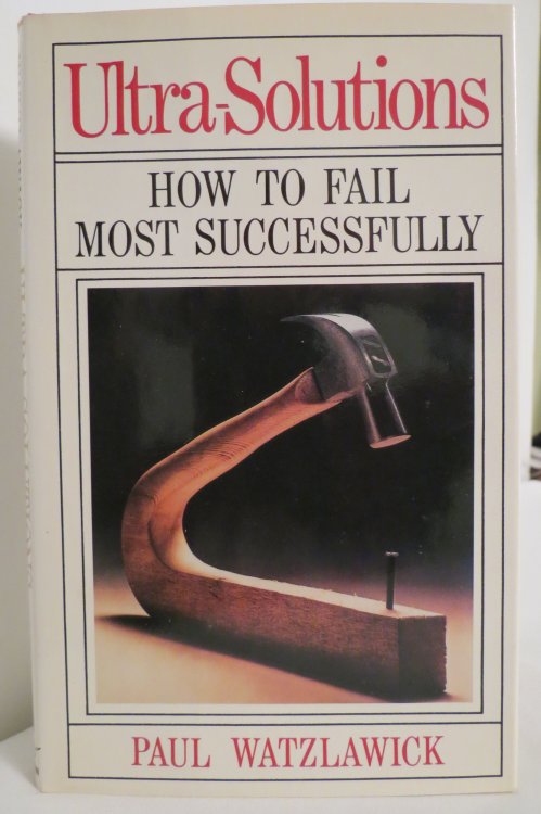 ULTRA-SOLUTIONS How to Fail Most Successfully (DJ Protected by a Clear, Acid-Free Mylar Cover)