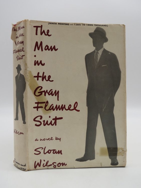 THE MAN IN THE GRAY FLANNEL SUIT (DJ Protected by a Brand New, Clear, Acid-Free Mylar Cover)