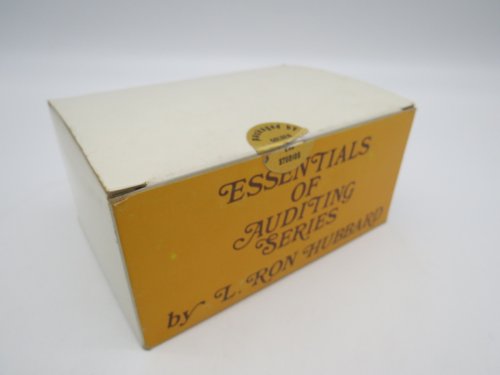 ESSENTIALS OF AUDITING SERIES (COMPLETE 9 CASSETTE BOXED SET)