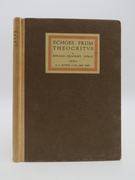 ECHOES FROM THEOCRITUS AND OTHER POEMS