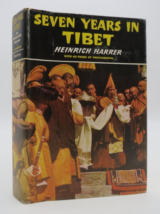 SEVEN YEARS IN TIBET (DJ Protected by a Brand New, Clear, Acid-Free Mylar Cover)