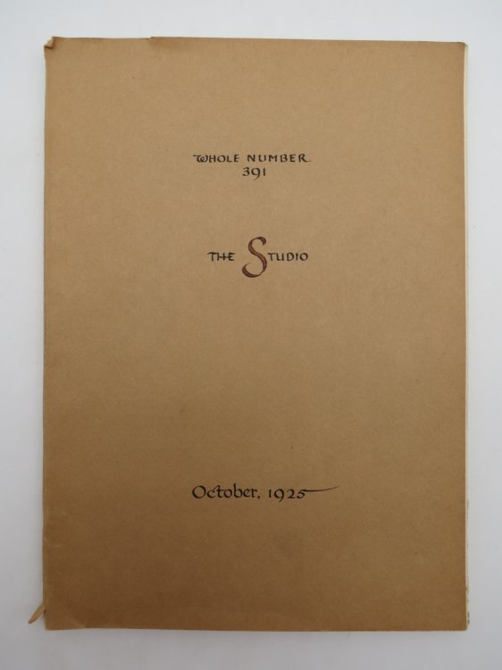 THE STUDIO MAGAZINE NUMBER 391, OCTOBER 1925