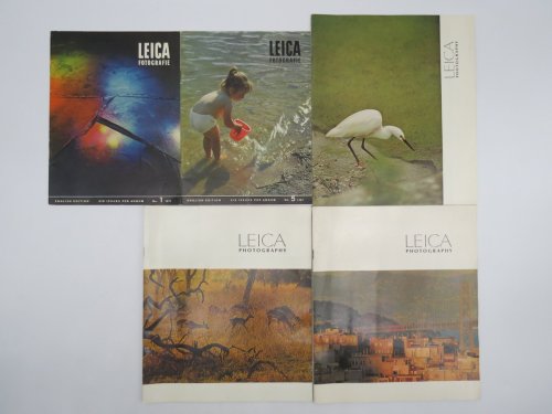 LEICA PHOTOGRAPHY MAGAZINE 1957-1973 LOT OF 15 ISSUES