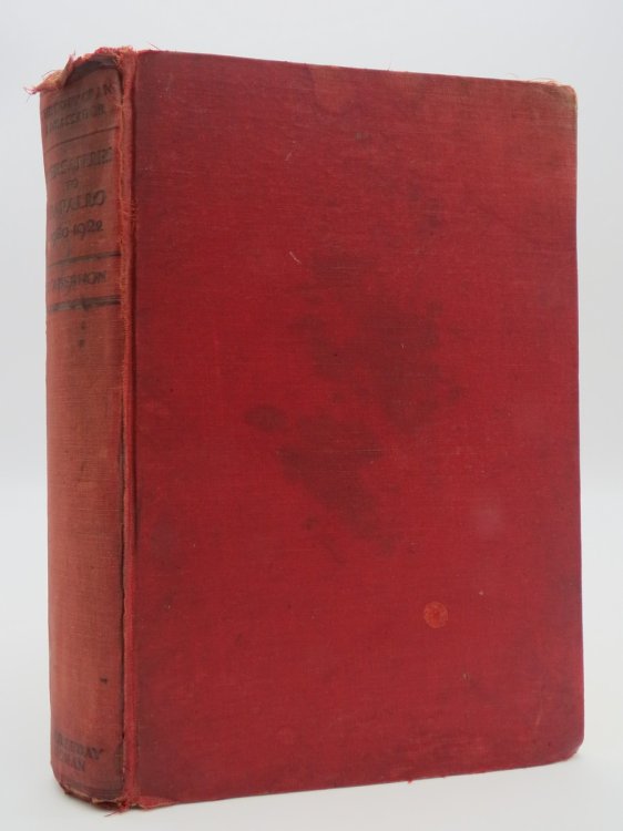 VERSAILLES TO RAPOLLO 1920-1922: the Diary of an Ambassodor