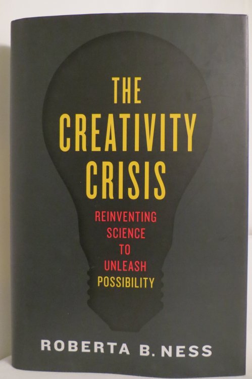 THE CREATIVITY CRISIS Reinventing Science to Unleash Possibility (DJ Protected by a Clear, Acid-Free Mylar Cover)