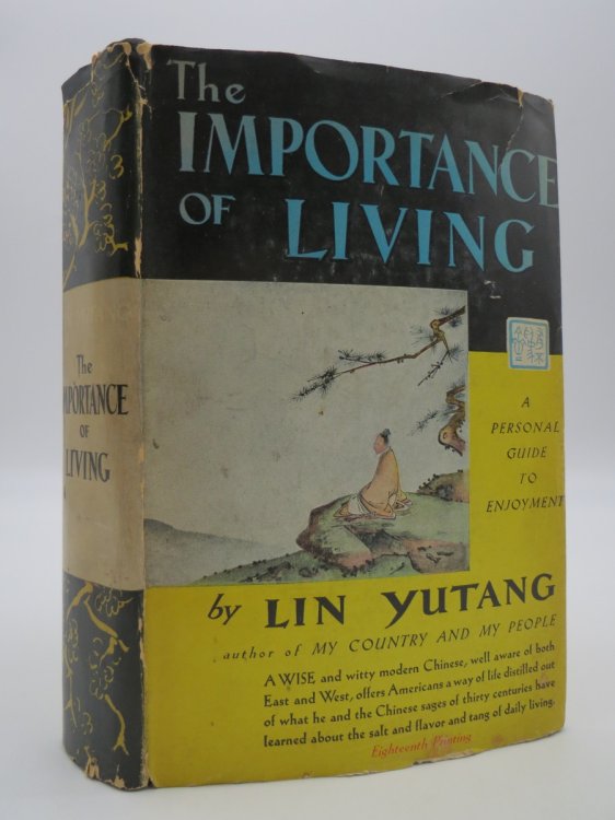 THE IMPORTANCE OF LIVING (DJ Protected by a Brand New, Clear, Acid-Free Mylar Cover)