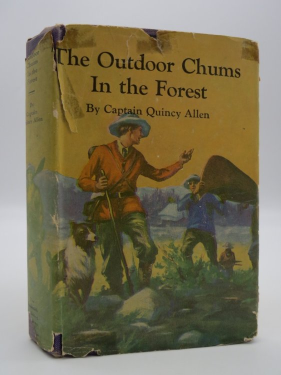 THE OUTDOOR CHUMS IN THE FOREST. (DJ Protected by a Brand New, Clear, Acid-Free Mylar Cover)