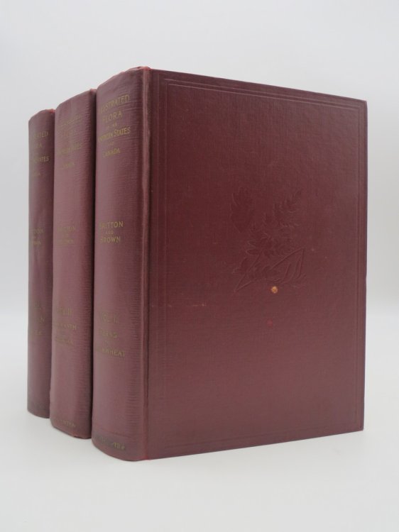 AN ILLUSTRATED FLORA OF THE NORTHERN UNITED STATES, CANADA AND THE BRITISH POSSESSIONS (COMPLETE 3 VOLUME SET) From Newfoundland to the Parallel of the Southern Boundary of Virginia, and from the Atlantic Ocean Westward to the 102d Meridian.