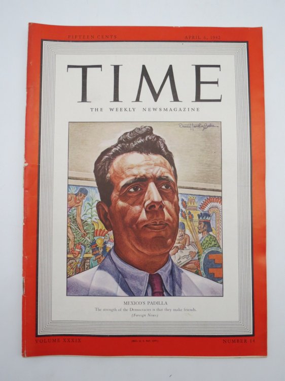 TIME MAGAZINE APRIL 6, 1942
