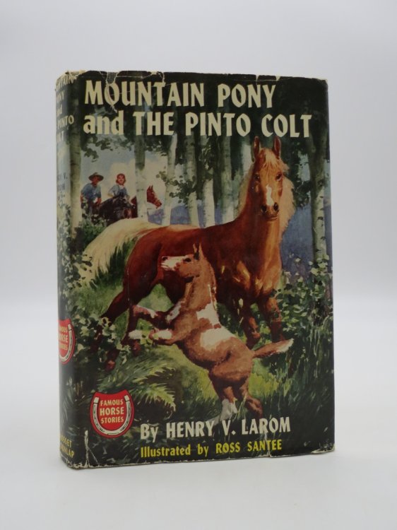 MOUNTAIN PONY AND PINTO COLT (DJ Protected by a Brand New, Clear, Acid-Free Mylar Cover)