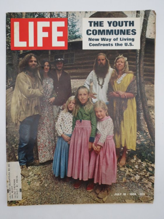 LIFE MAGAZINE JULY 18, 1969 (THE YOUTH COMMUNES)