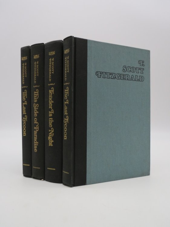 F. SCOTT FITZGERALD (COMPLETE 4 VOLUME SET) This Side of Paradise; the Great Gatsby; the Last Tycoon; Tender is the Night