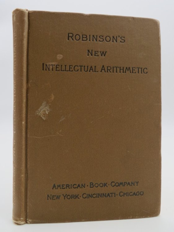 ROBINSON'S NEW INTELLECTUAL ARITHMETIC