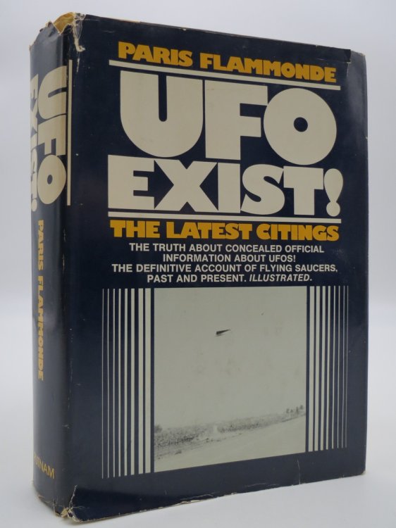 UFO EXIST! (DJ Protected by a Brand New, Clear, Acid-Free Mylar Cover)