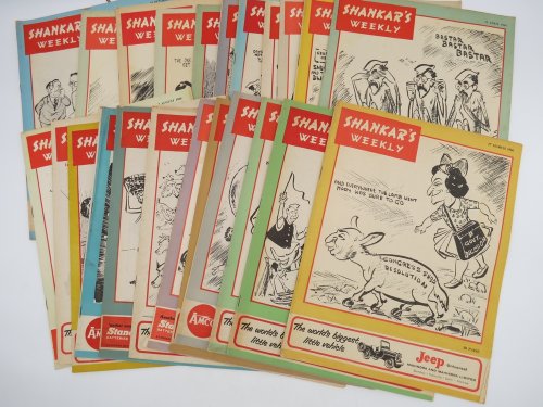SHANKAR'S WEEKLY MAGAZINE, 29 ISSUES FROM 1966
