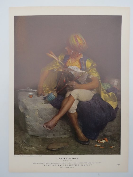 VINTAGE A BASHI BAZOUK PRINT