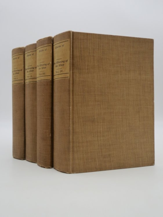 THE WINNING OF THE WEST, COMPLETE SET IN 4 VOLUMES