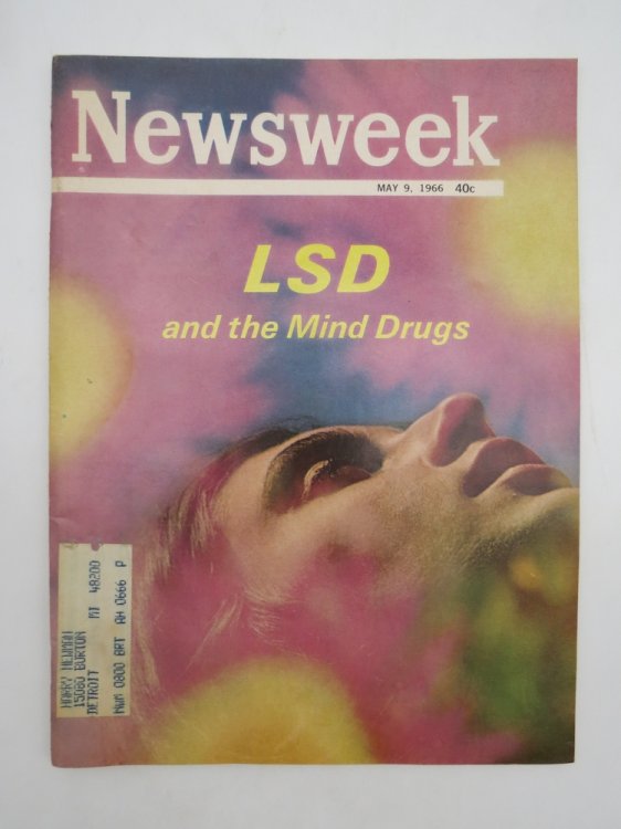 NEWSWEEK MAGAZINE - MAY 9, 1966 (LSD AND THE MIND DRUGS)