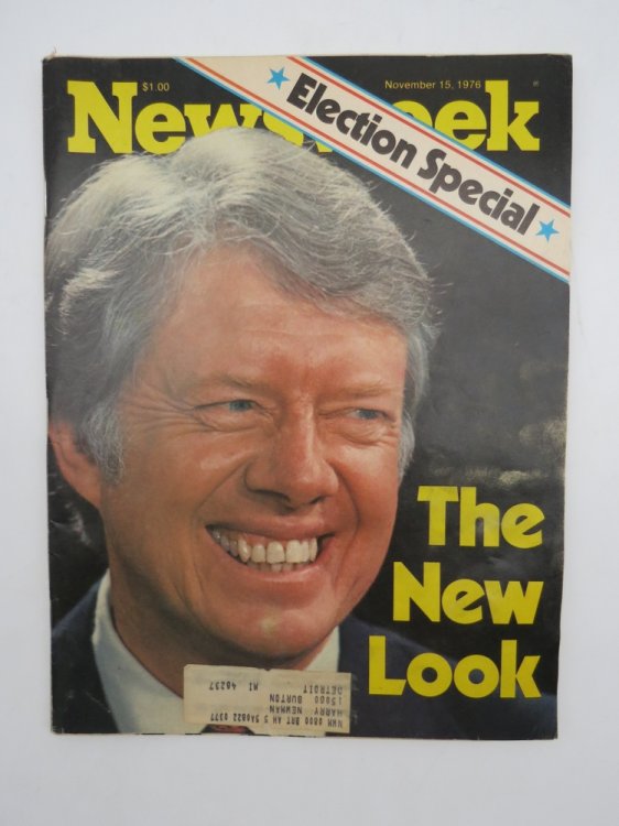 NEWSWEEK MAGAZINE NOVEMBER 15, 1976 (JIMMY CARTER COVER, NEW LOOK)
