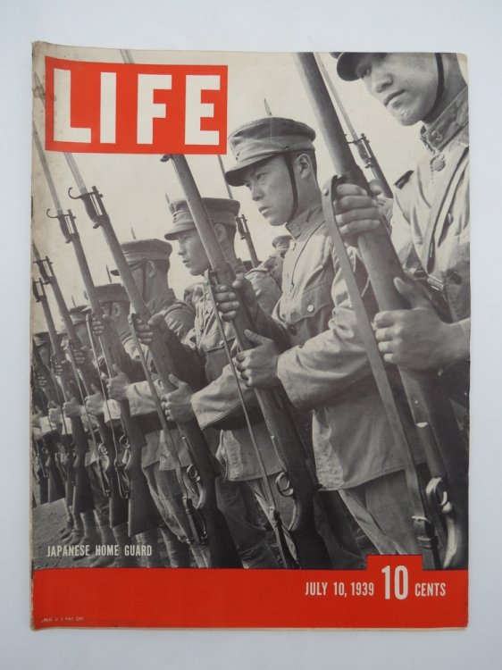 LIFE MAGAZINE JULY 10, 1939 (JAPANESE HOME GUARD)