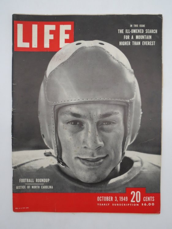 LIFE MAGAZINE OCTOBER 3, 1949 (FOOTBALL ROUNDUP)