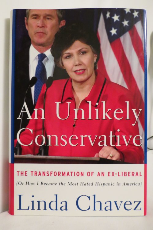 AN UNLIKELY CONSERVATIVE (DJ protected by a brand new, clear, acid-free mylar cover)