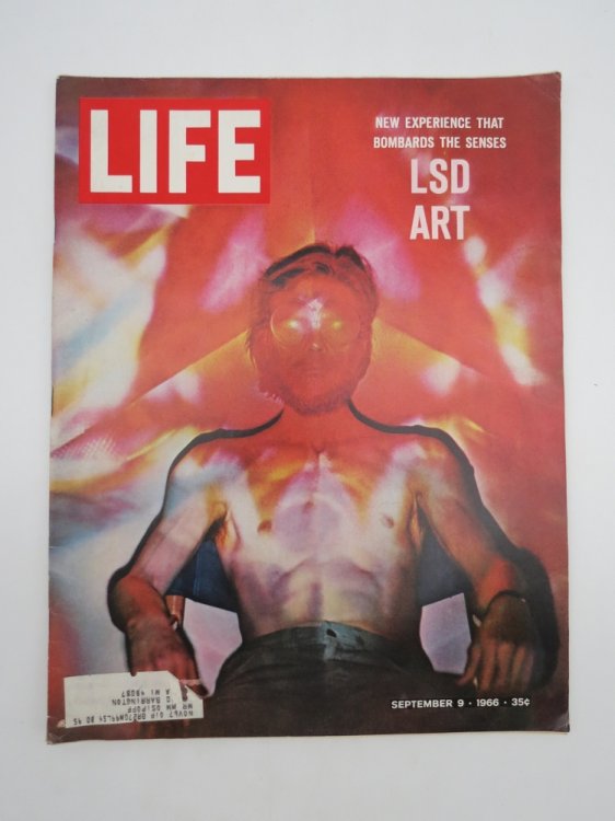 LIFE MAGAZINE, SEPTEMBER 9, 1966 (NEW EXPERIENCE - LSD ART)