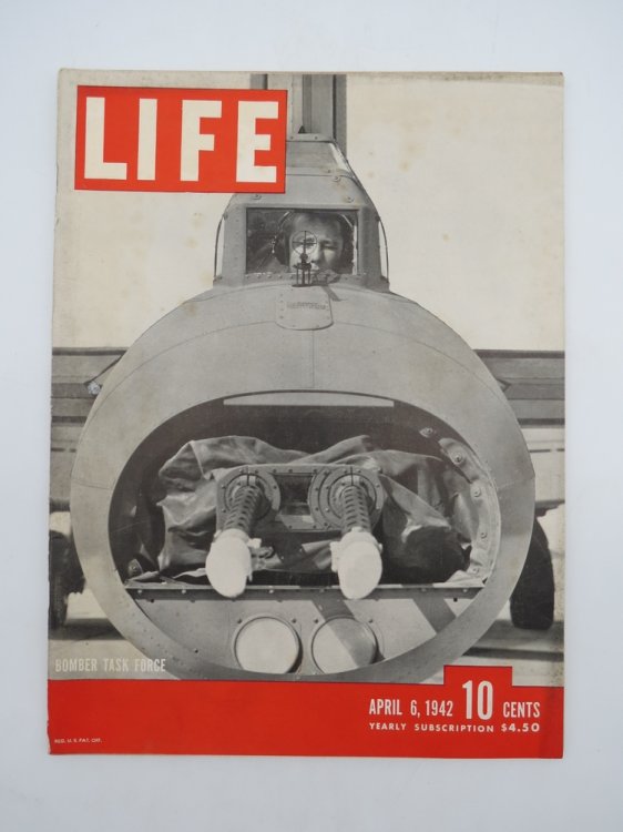 LIFE MAGAZINE - APRIL 6, 1942 (BOMBER TASK FORCE)