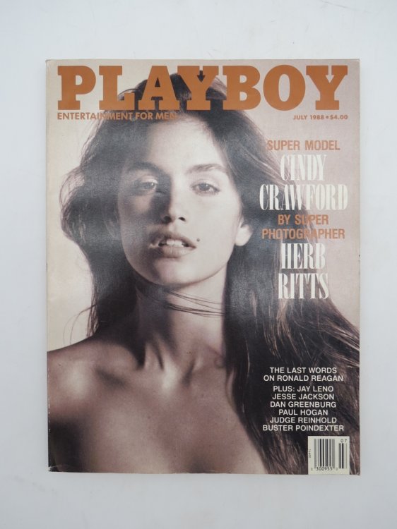 PLAYBOY JULY 1988 (CINDY CRAWFORD SUPER MODEL BY HERB RITTS)
