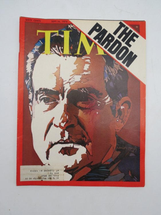 TIME MAGAZINE SEPTEMBER 16, 1974 (THE PARDON, NIXON)