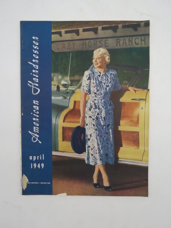 AMERICAN HAIRDRESSER MAGAZINE, APRIL 1949