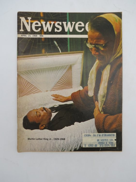 NEWSWEEK APRIL 15, 1968 (MARTIN LUTHER KING JR. 1929-1968)