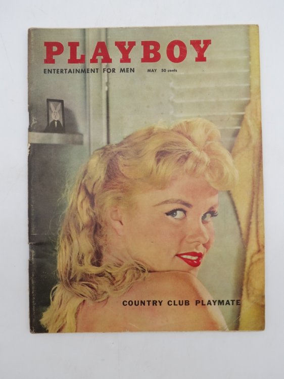ORIGINAL PLAYBOY MAGAZINE MAY 1958 (W/ LARI LAINE CENTERFOLD)